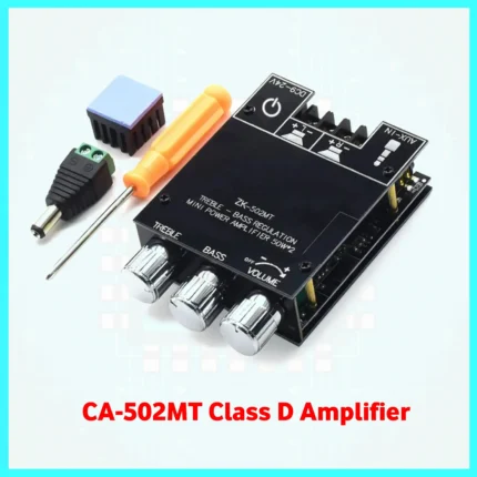 CA-502MT 5.0 BT Digital Audio Amplifier Board HT326C 2*50W 12-24V AMP Module