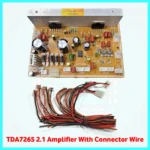 Tda7265 2.1 Amplifier Tower Home Theatre Board 2*25+50W Output With All Connector Wire