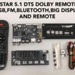 GEESTAR 5.1 DTS DOLBY REMOTE KIT FOR DIY USB FM BLUTOOTH BIG DIPLAY AND REMOT