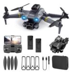 Drones with Camera for Adults 4K, Brushless Motor Drone for Kids Beginners, FPV Foldable RC Code Drone, 45 Mins Long Flight Time, Online Mode Beyond-Range Loss Alert Toys for Kids and Adults.