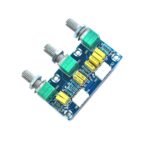 1Pcs XH-M802 Passive Tone Volume Bass Treble Control Board Preamplifier Module