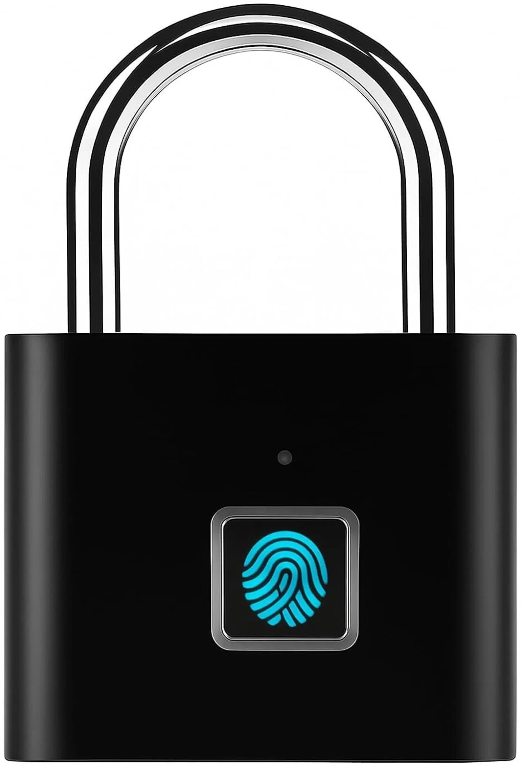 smart-lock-fingerprint-biometric-padlock-keyless-password-free-original-imahnf53f8fjg83a Smart Lock Fingerprint Biometric Padlock | Keyless&Password-Free Access | Stores 20 Fingerprint | Waterproof Metal Lock for Home,Office Security - Image 1