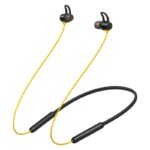 Bluetooth Earphones for Realme GT Neo 2 Earphones Original Like Wireless Bluetooth Neckband in-Ear Headphones Headset with Mic, Deep Bass, Sports Earbuds (15 Hours, RLM,1)