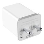 Original Oppoo Type-C Fast Charger for Oppo F21 Pro 5G | Wall Charger Adapter with USB Type-C Cable | Fast Charging Mobile Charger (White)