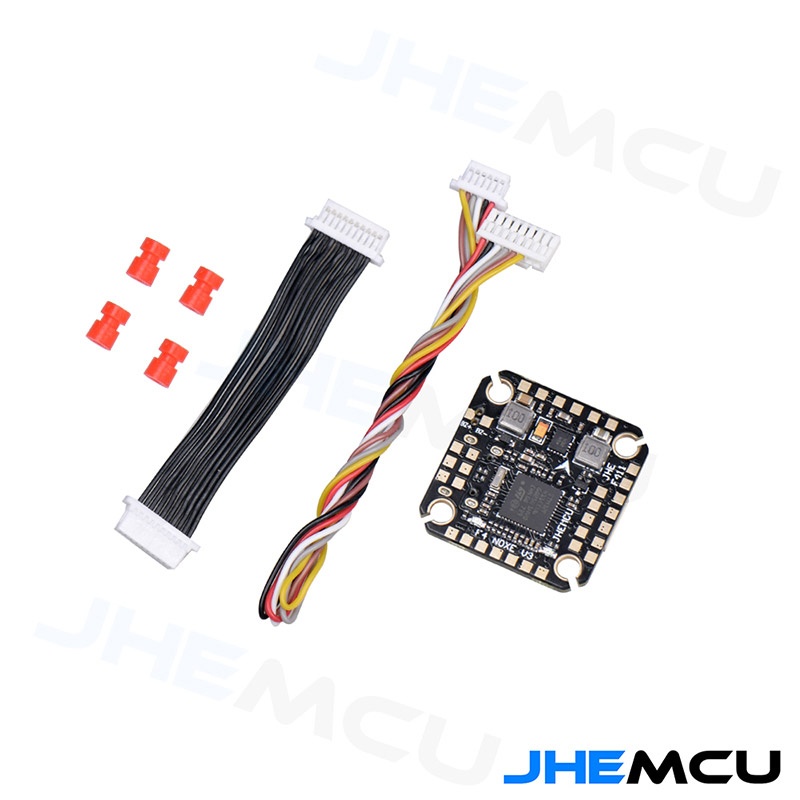 57_3 JHEMCU F4 NOXE V3 5V 10V BEC OSD Baro BlackBox 2-6S LIPO F411 Flight Controller Deluxe - Image 1