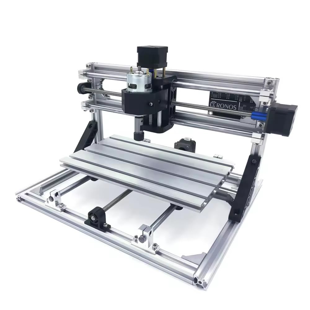 51kqcN-P2IL._SL1000_ CNC 3018 Desktop DIY Router Kit, 3-Axis PCB Milling Machine, Aluminum Frame - Image 1