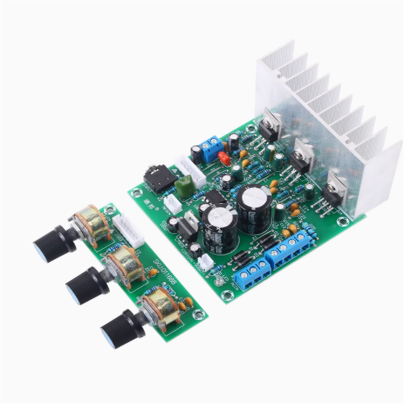 H14dc70b3355846b196df546d14b12ab0a TDA2030A Power Amplifier Module Three-channel 30W+15W*2 Induction Level Overweight Subwoofer 60W Compatible with LM1875 - Image 1